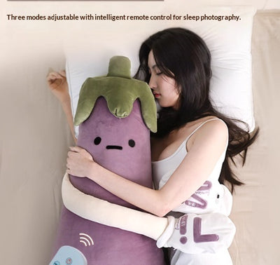 Almohada y Juguete de Confort Eggplant King para Dormir - Image 10