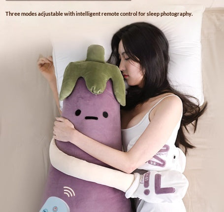 Almohada y Juguete de Confort Eggplant King para Dormir - Image 10
