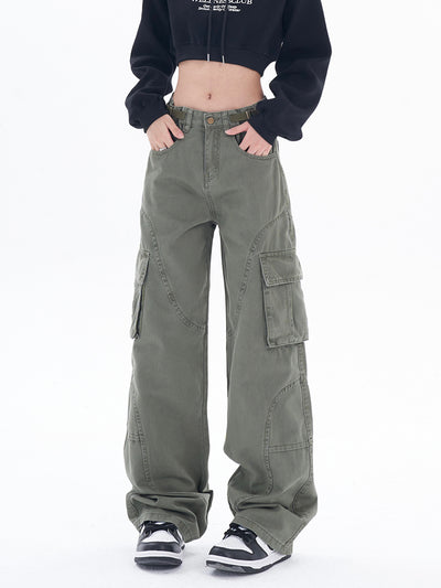 Pantalones Anchos Casuales para Mujer - Corte Relajado y Cómodo - Image 9