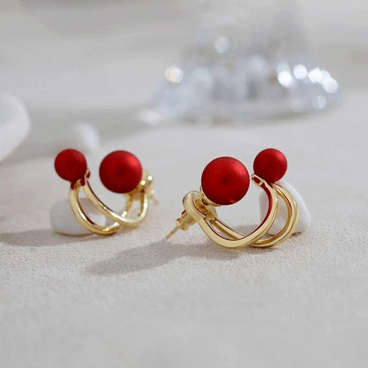 Aretes de Plata de Ley Premium Estilo Francés con Cierre de Seguridad - Image 11