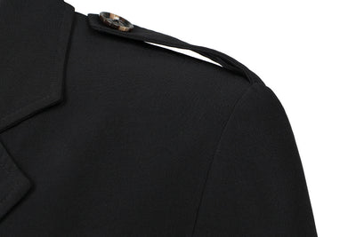 Abrigo Trench Casual de Largo Medio para Hombre - Traje Versátil - Image 11
