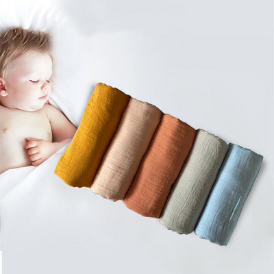 Toallas Envolventes de Bambú y Algodón para Bebés Recién Nacidos