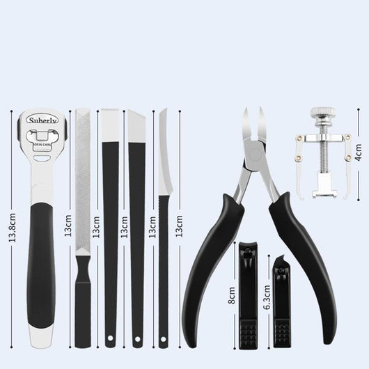 Set de Manicura Profesional 10 Piezas con Cortauñas de Precisión - Image 10