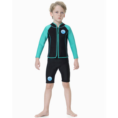 Traje de Buceo Infantil de Dos Piezas con Manga Larga - Image 15