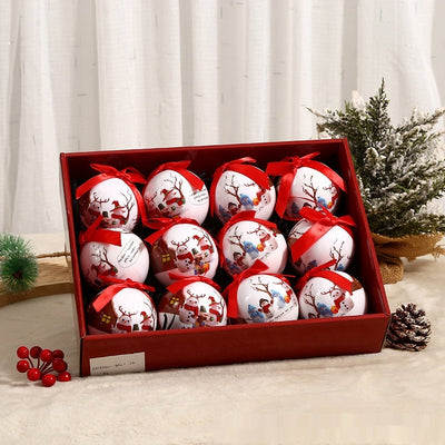 Bola Navideña de Impresión Exquisita - Adorno para Árbol de Navidad - Image 11