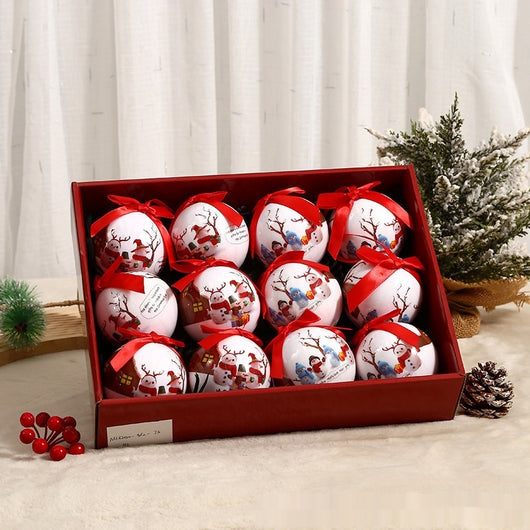 Bola Navideña de Impresión Exquisita - Adorno para Árbol de Navidad - Image 11