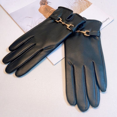 Guantes Térmicos para Mujer con Forro Polar y Palma de PU - Image 7