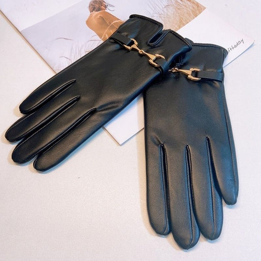 Guantes Térmicos para Mujer con Forro Polar y Palma de PU - Image 7