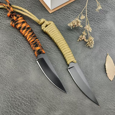 Cuchillo de Supervivencia y Defensa Personal de Alta Dureza para Cortar Cuerda - Image 3
