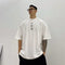 Camiseta Deportiva Hombre Suelta Transpirable Manga Corta Verano