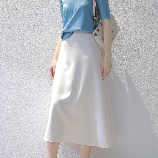 Falda Midi Ejecutiva Slim Fit - Estilo Minimalista - Image 15