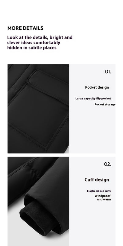 Abrigo Impermeable Grueso para Parejas - Protección Total en Invierno - Image 14