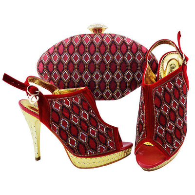 Bolso Mensajero con Tacones Stiletto Punta Abierta Estilo Europeo - Image 17