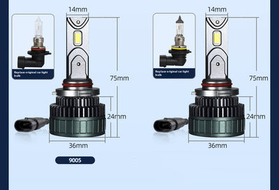 Faros LED para Auto 260W 4300K - Iluminación Blanca Premium - Image 9