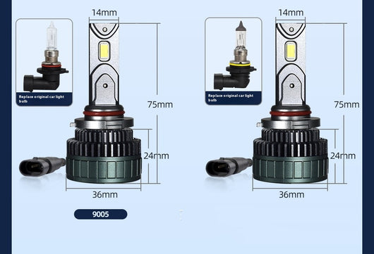 Faros LED para Auto 260W 4300K - Iluminación Blanca Premium - Image 9