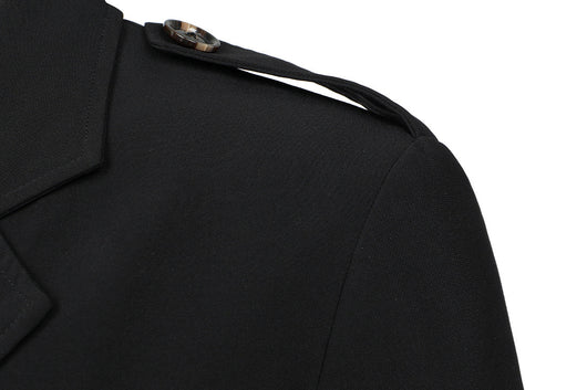 Abrigo Trench Casual de Largo Medio para Hombre - Traje Versátil - Image 5