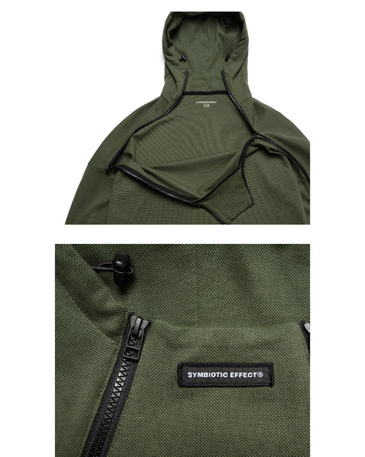 Sudadera con Capucha y Doble Cierre de Punto Tejido - Image 13