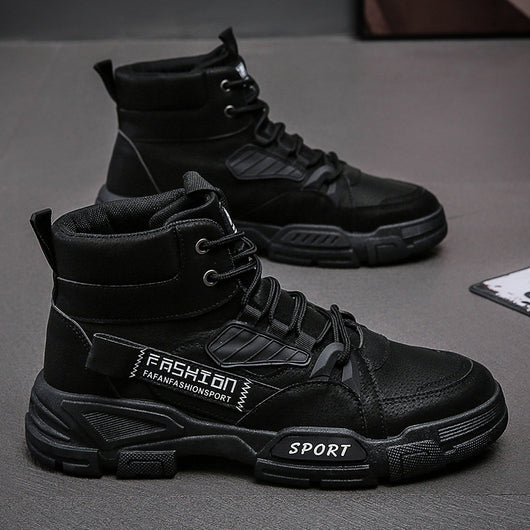Botas de Trabajo Casual Estilo Británico - Hombre Premium Alto - Image 9