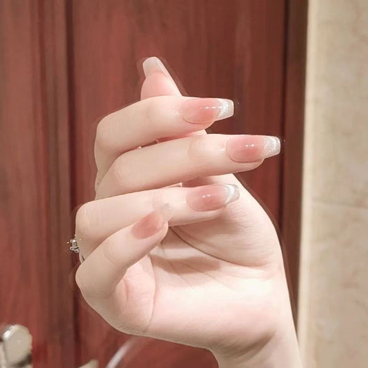 Uñas Postizas Cat Eye Rubor - Parches de Manicura Lista para Usar - Image 93