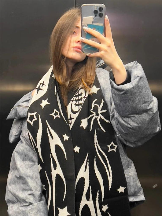 Chal de Imitación Cashmere para Mujer - Abrigo Cálido Otoño Invierno - Image 3