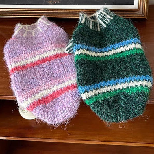 Chaleco Térmico para Mascotas - Abrigo Cálido para Schnauzer Miniatura y Gatos