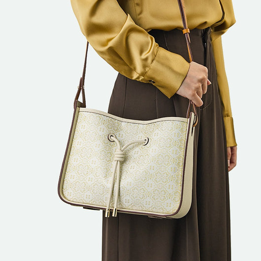 Bolso de Cuero Genuino Estilo Minimalista Lujo - Gran Capacidad - Image 6