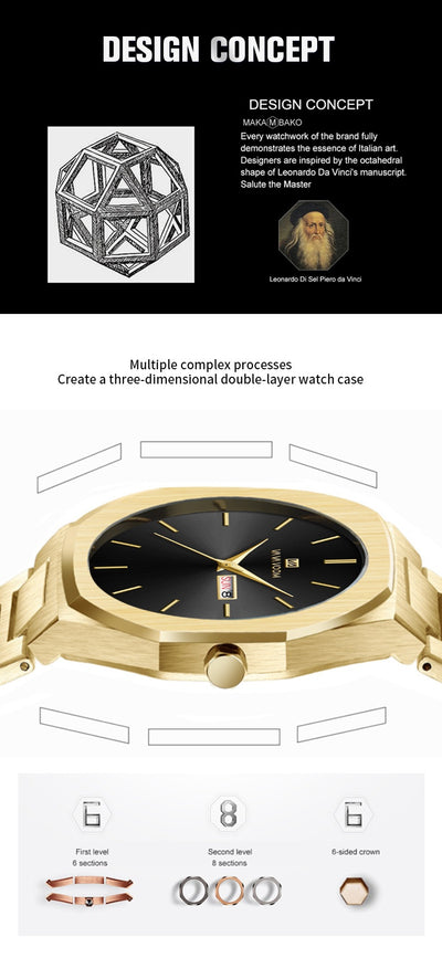 Reloj Casual Ejecutivo con Cadena de Acero - Image 24