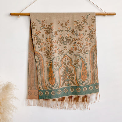Chal Étnico de Flor de Marañón - Accesorio Bohemio Artesanal - Image 7