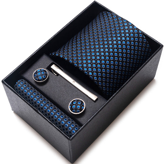 Corbata Jacquard Profesional Tejida en Trama para Negocios - Image 58