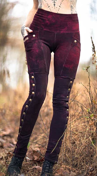 Leggins Deportivos con Estampado y Botones Laterales - Image 12