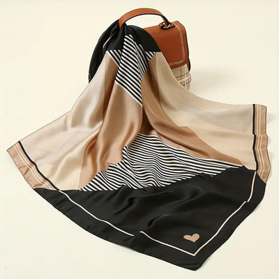 Pañuelo de Seda 70x70 Estilo Coreano - Versátil y Elegante - Image 19