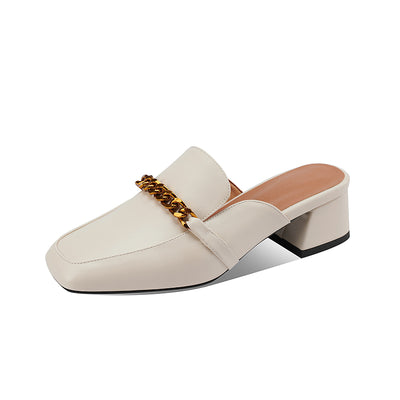 Sandalias Elegantes con Tacón Cuadrado y Detalles Metálicos - Image 5