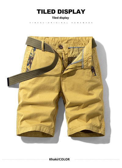 Pantalones Rectos Sueltos de Algodón Puro para Verano - Image 10