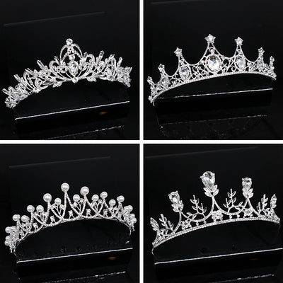 Diadema de Cristales y Perlas Brillantes Premium - Image 9