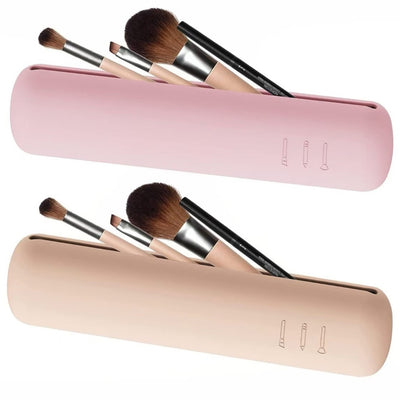 Bolsa de Viaje para Brochas de Maquillaje de Silicona con Cierre - Image 2