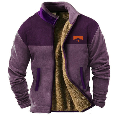 Chaqueta Fleece de Algodón para Hombre - Estilo Moderno y Confortable - Image 4