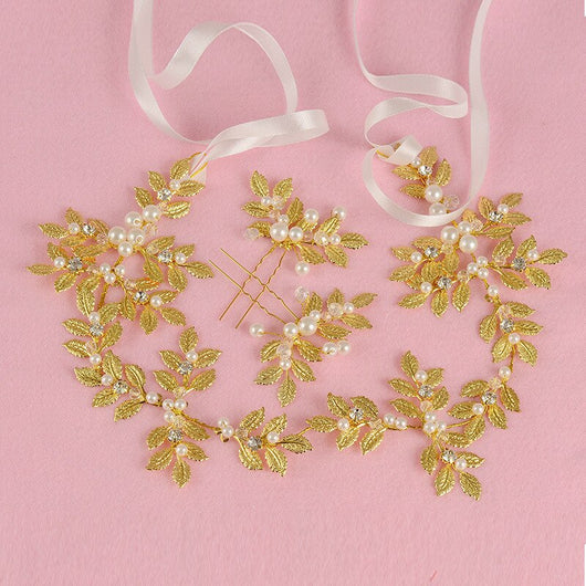 Diadema Retro de Perlas para Novia - Accesorio de Boda Artesanal - Image 9