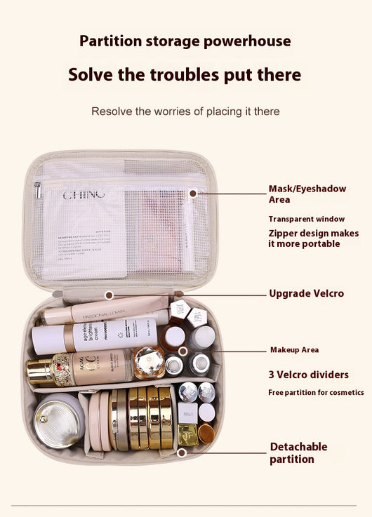 Bolsa Organizadora de Cosméticos de Gran Capacidad Multifuncional - Image 12