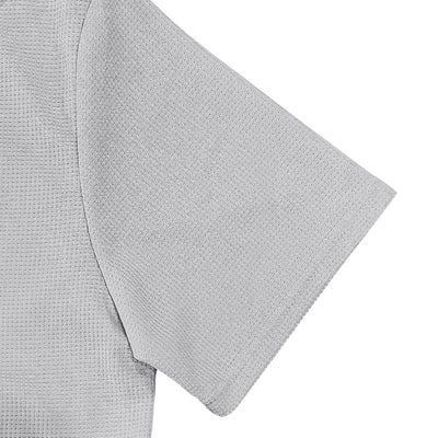 Polo Deportivo Hombre Cuello V Tejido Waffle Manga Corta Suelta - Image 17