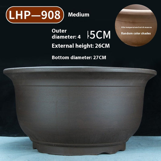 Maceta Cerámica Púrpura Grande 60cm para Árboles y Plantas Antiguas - Image 27