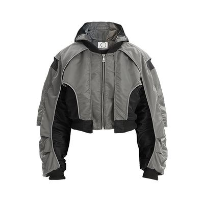 Chaqueta Bomber MA-1 con Detalles Reflectantes - Image 2