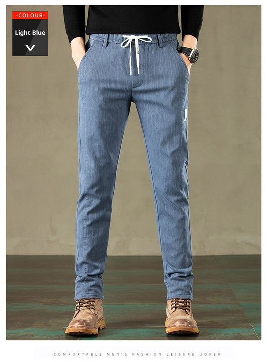 Pantalones Deportivos Rectos Elásticos para Hombre - Image 16