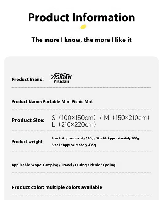 Manta de Picnic Impermeable Acolchada Premium - Image 13