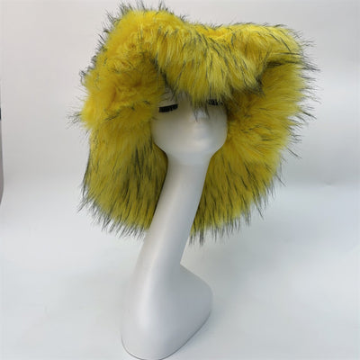 Gorro de Piel de Mapache Versátil y Elegante - Image 11