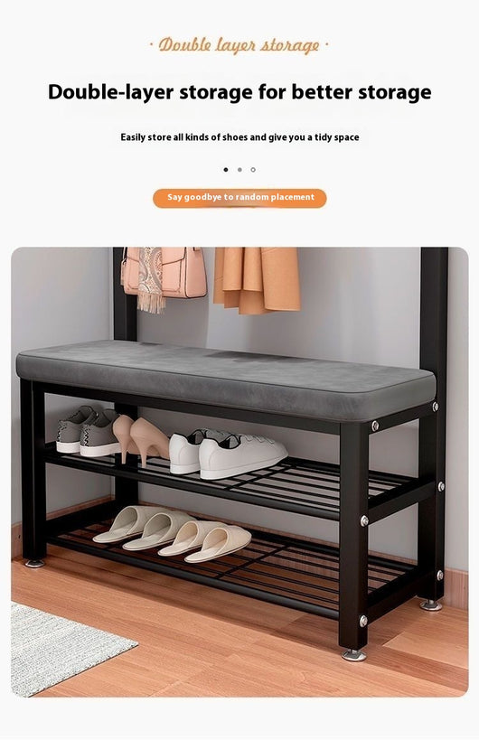 Perchero Zapatero Multifuncional Moderno para Entrada y Dormitorio - Image 20
