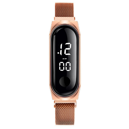 Reloj de Dama Coreano con Cierre Magnético y Malla Ajustable - Image 8