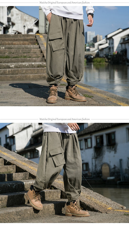 Pantalón Táctico de Trabajo Amplio con Bolsillos Funcionales - Image 16