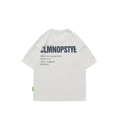 Playera Básica Hombre con Estampado de Letras - Cuello Redondo Manga Corta - Image 7