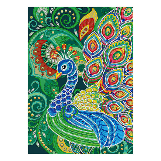 Cuadro Decorativo Floral con Diamantes Fluorescentes para Sala y Dormitorio - Image 13