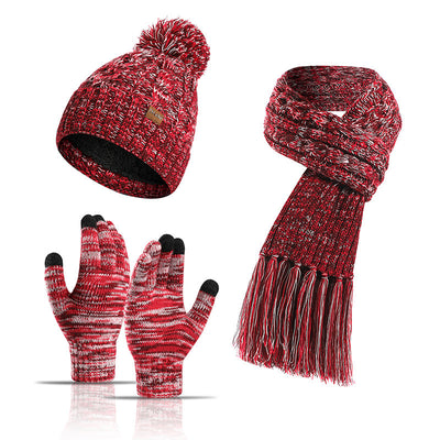 Set Invernal 3 Piezas: Gorro, Bufanda y Guantes Táctiles Aislantes - Image 10